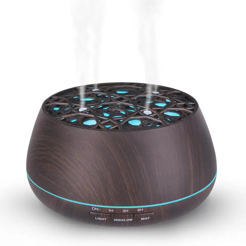 7 Color LED Light 400ml Electric Air Essential Aroma Oil Diffuser ...